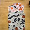 Pair of Women's XL Novelty Button-Up Shirts - Dog and Halloween Prints - 2