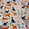 Pair of Women's XL Novelty Button-Up Shirts - Dog and Halloween Prints - 6