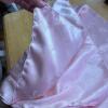 Light Pink Floral Pattern Rectangular Tablecloth - Approx. 58" x 102"