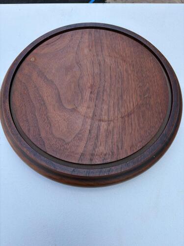 12-Inch Solid Hardwood Lazy Susan,