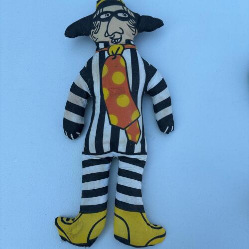 Vintage McDonald&rsquo;s Hamburglar Plush