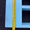 Blue Barn-Shaped Wooden Display Shelf - 4