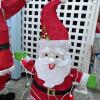 Outdoor Lighted Santa Claus Decor Set - 6