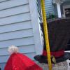 Outdoor Lighted Snowman Decor Set - 9