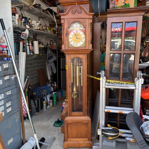 West German Emperor Grandfather Clock