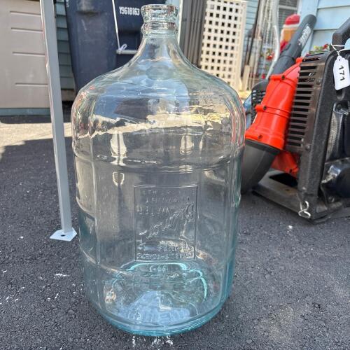 Crisa Belmont Water Co. 5-Gallon Glass Water Jug