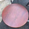 Round Wooden Side Table - 2