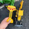 Toy Truck Lot: John Deere Tractor Trailer, CAT Backhoe, Die Cast Lesney Ford Truck - 2
