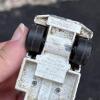 Toy Truck Lot: John Deere Tractor Trailer, CAT Backhoe, Die Cast Lesney Ford Truck - 9