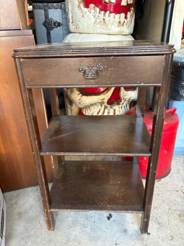 Vintage Wooden Side Table