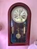 Waltham 31-Day Mechanical Wall Clock with Pendulum and Chime