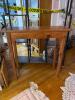 Hand-Painted Solid Wood Console Table - 5