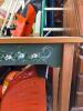 Wooden Console Table with Hand-Painted Floral Accents - 2