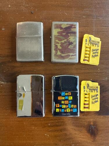 Lot of Vintage Lighters