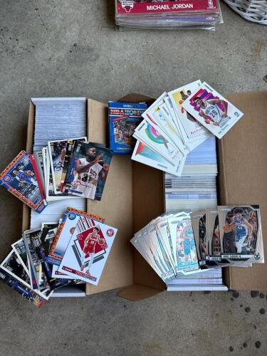 Large Basketball Card Collection Lot