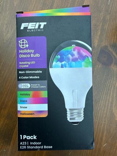 Feit Electric DISCO/4M/LED Rotating LED Disco Party Bulb