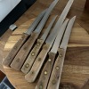 Chicago Cutlery Steak Knives and Block with Extras, Plus Pampered Chef Lazy Susan - 7