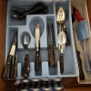 Assorted Wooden Handle Kitchen Flatware Lot
