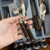 Assorted Wooden Handle Kitchen Flatware Lot - 2