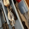 Assorted Wooden Handle Kitchen Flatware Lot - 4