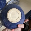 Assorted Blue and White Plates, Platter, Trivets, Etc. - 6