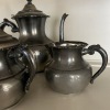 Van Bergh Quadruple Plate Tea Set, Floral Engraving - 3