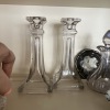 Decorative Glass and Ceramic Pieces with Rabbit Figure - 6