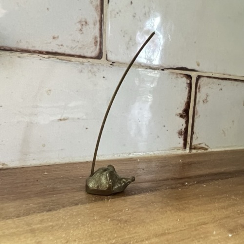 Brass Mouse Ring Holder