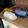 Four Ceramic Butter Dishes, Mixed Makers - 2