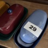 Four Ceramic Butter Dishes, Mixed Makers - 9