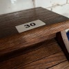 Wooden Oak Roll-Top Bread Box - 7