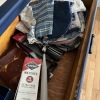 Drawer Lot: Assorted Candles, Candle Holders, and Matches with Linens - 4
