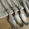 Heavy Silver Plated Forks: 3 Reed & Barton 12 Star Mark with Rose Pattern - 2