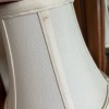 Ceramic Blue and White Floral Table Lamp - 4