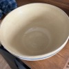 Stoneware Mixing Bowl with Blue Bands - 5