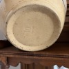 Set of Yellow Ware Bowls with Blue Bands and "Simplify" Wooden Sign - 6