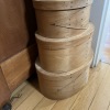 8 Stacking Oval Shaker Bentwood Boxes - 3