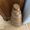 8 Stacking Oval Shaker Bentwood Boxes - 10