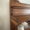 Antique Victorian Oak Sideboard With Mirror - 10