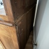 Antique Victorian Oak Sideboard With Mirror - 14