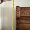 Antique Victorian Oak Sideboard With Mirror - 16