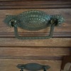 Antique Victorian Oak Sideboard With Mirror - 21