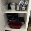 Baking Pans, Mixer, Sifter, and Bakeware Lot