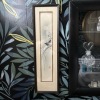 Framed Asian-Style Bird Painting