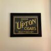 25.75" x 20" Framed Upton Cigars Advertising Sign by Kemper-Thomas Co.