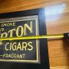 25.75" x 20" Framed Upton Cigars Advertising Sign by Kemper-Thomas Co. - 7
