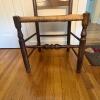 Ladder-Back Chair with Woven Rush Seat - 4