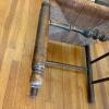 Ladder-Back Chair with Woven Rush Seat - 8