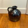 Brown Glazed Stoneware Jug