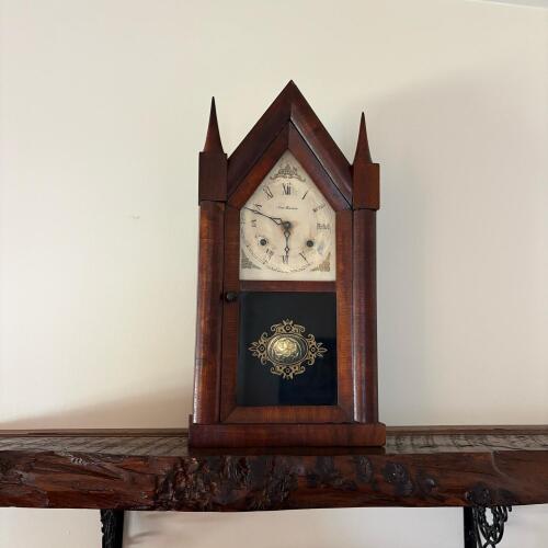 New Haven Steeple Mantel Clock
